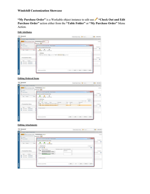 Custom Windchill Version and Link Object | PDF