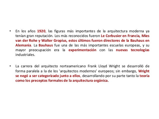 El planeamiento urbanístico y la arquitectura moderna El planeamiento urbanístico y la arquitectura moderna