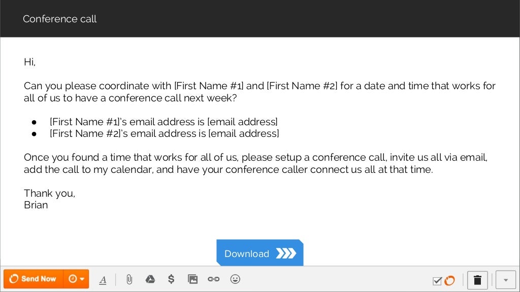 how to setup a conference call