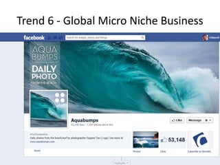 Trend 6 - Global Micro Niche Business
 