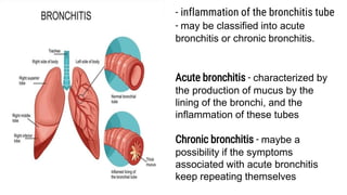 Bronchit Health common_communicable_diseases__respiratory_diseases | PPTX