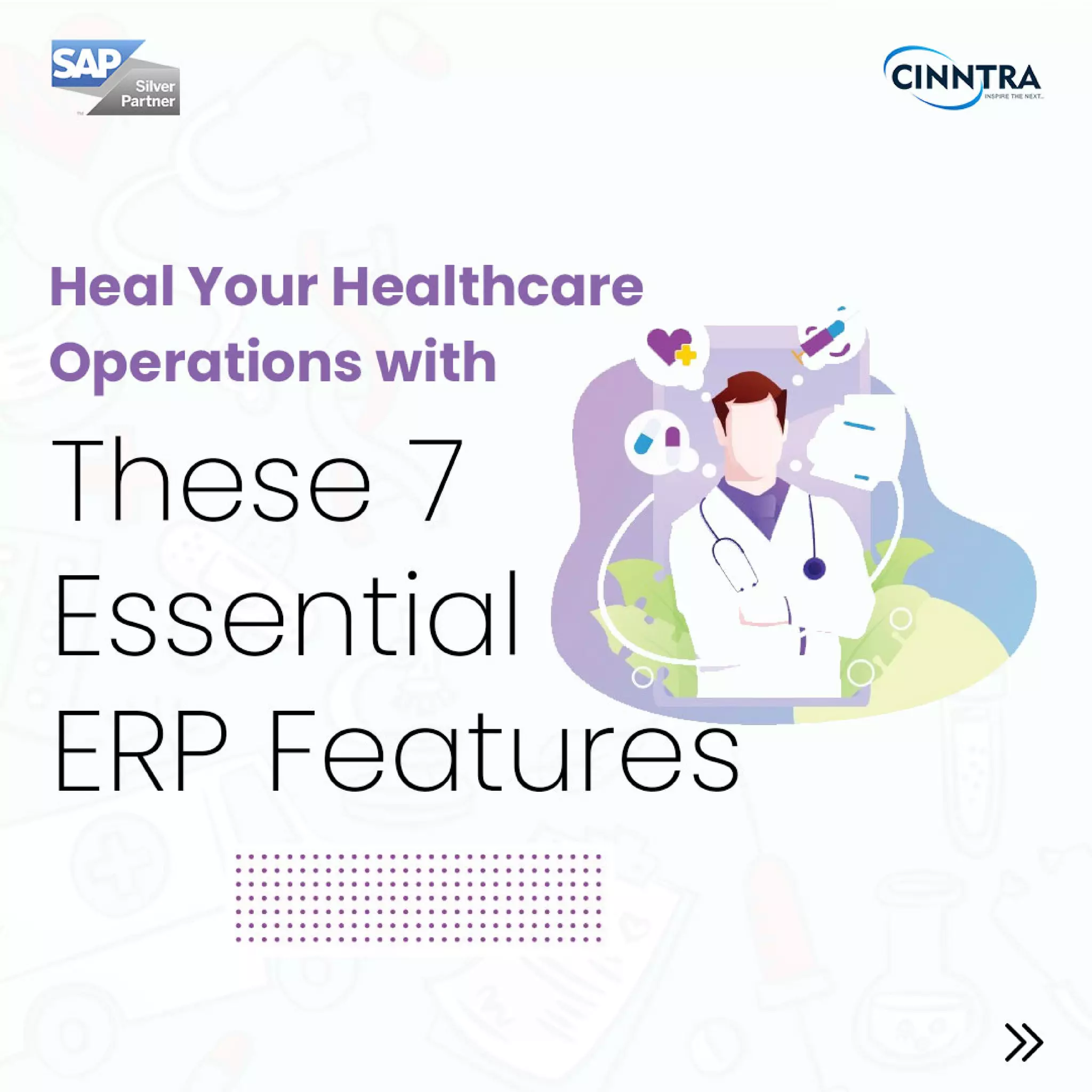 7 Essential Features of ERP for Healthcare Industry | PDF