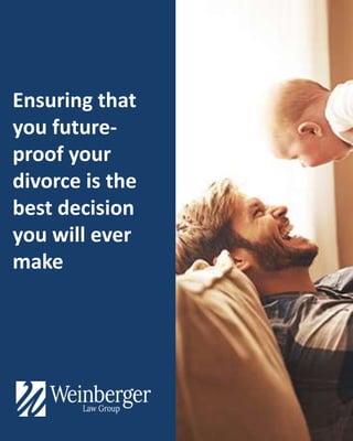 Ensuring that
you future-
proof your
divorce is the
best decision
you will ever
make
 