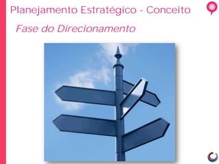 Planejamento Estratégico - Conceito
Fase do Direcionamento
 