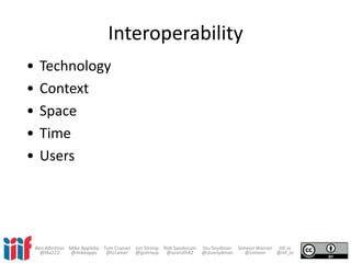 Introduction to the International Image Interoperability Framework
