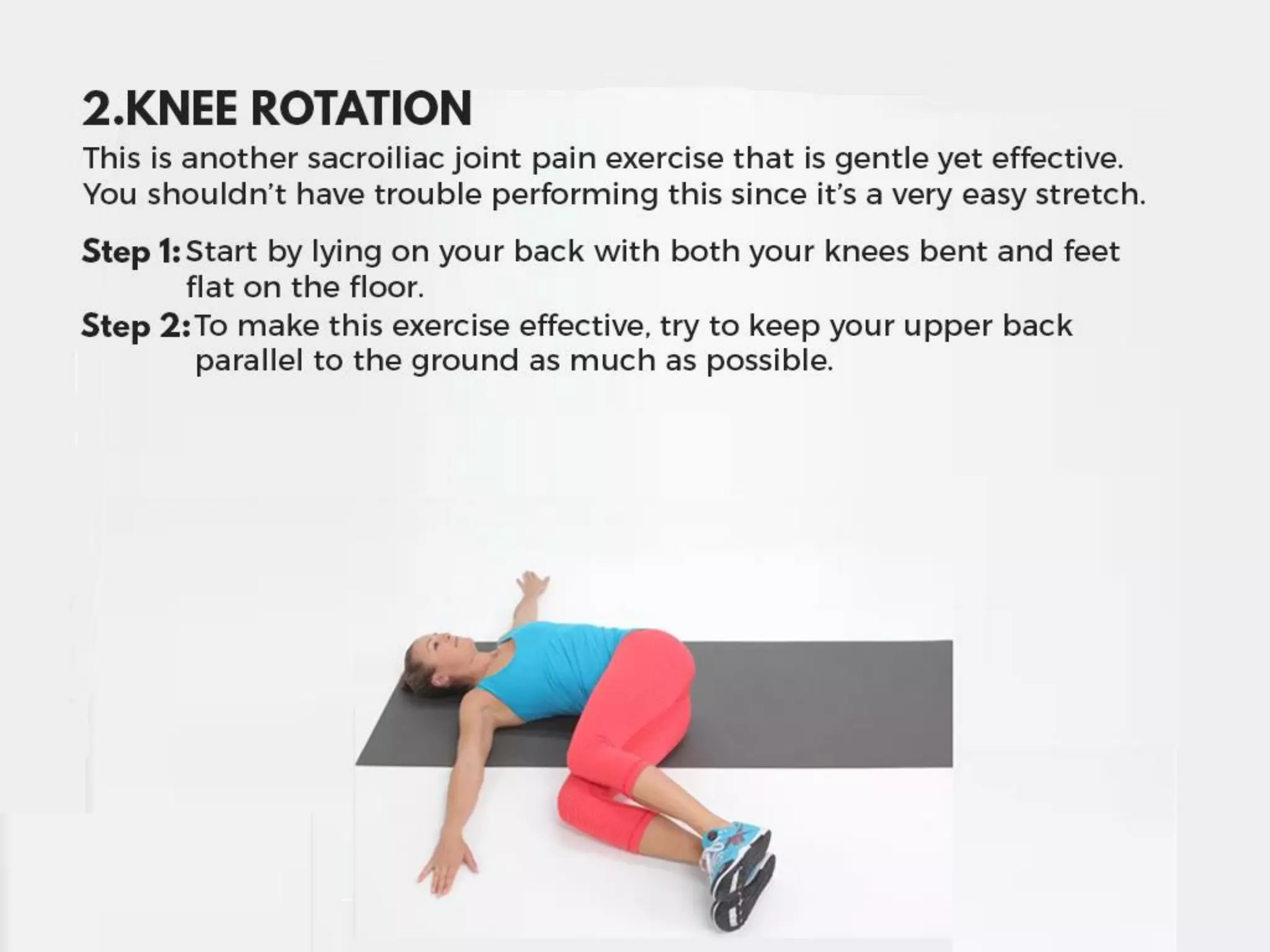 7 Exercises That Can Help Relieve Sacroiliac Joint Dysfunction Pain