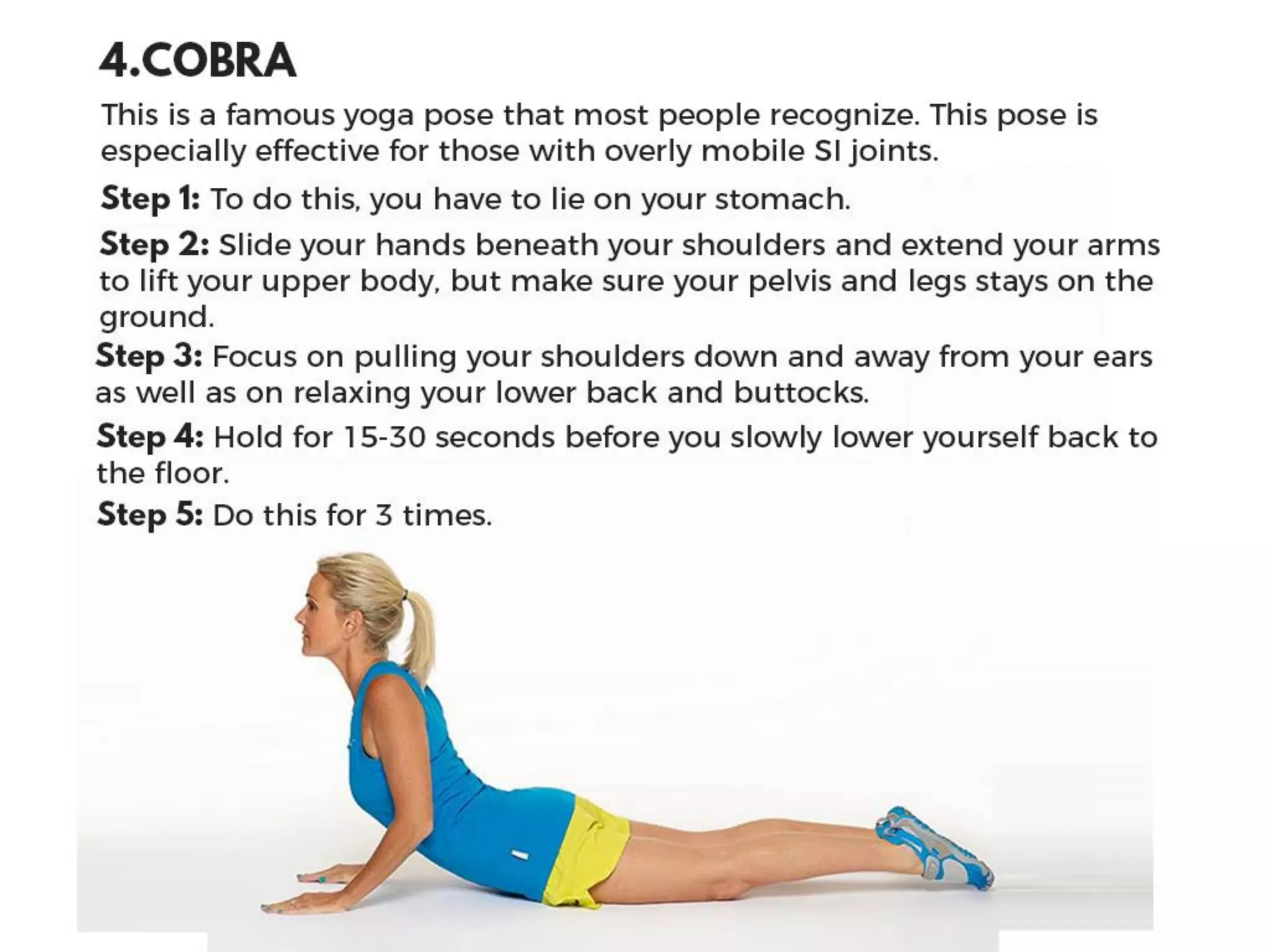 7 Exercises That Can Help Relieve Sacroiliac Joint Dysfunction Pain