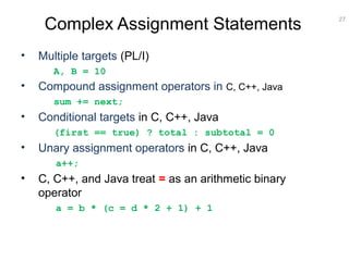 Expressions in c++ | PPT