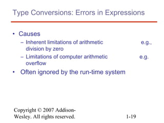7 expressions and assignment statements | PPT