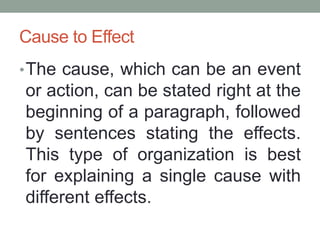 7 PATTERN OF CAUSE AND EFFECT UTFFULFIYFDDD | PPT