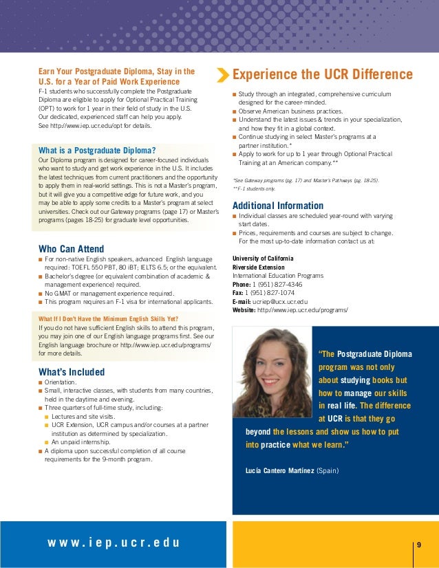 ucr postgraduate diploma in sports management getting approval for flyers ucr