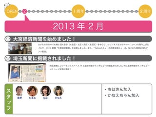 コワーキングスペース7Fの2年間を5分で振り返る