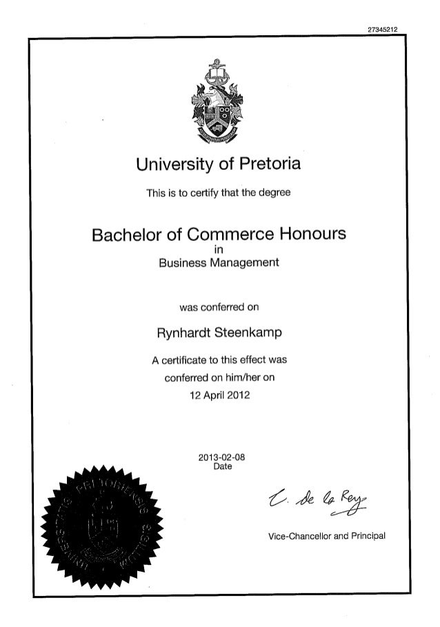 Bachelor Of Business Management