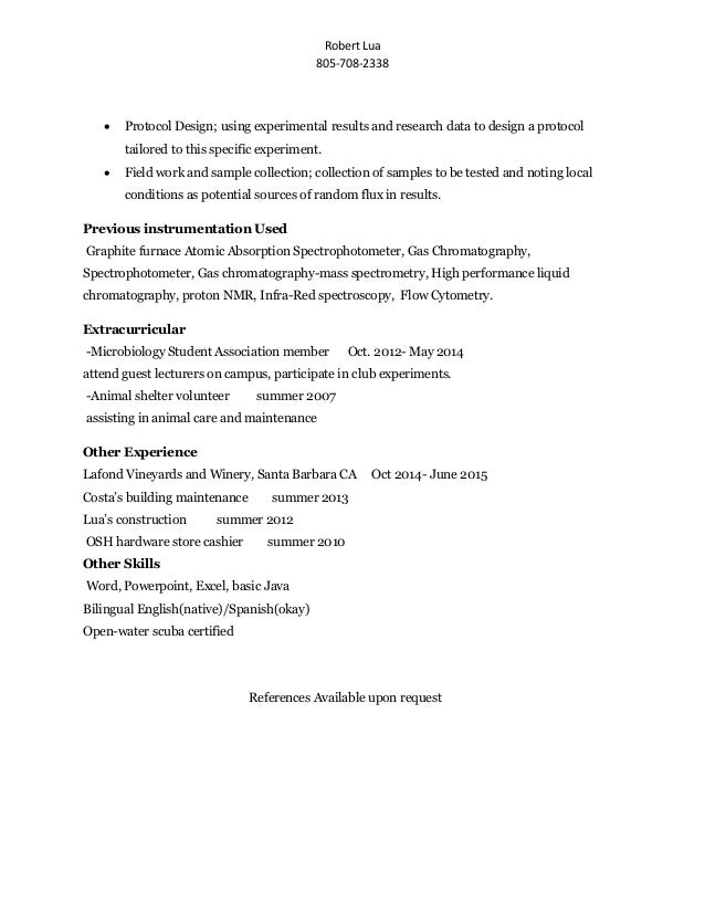 references on resumes