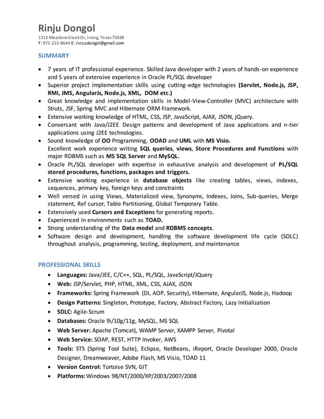 Rinzu dongol cv pdf