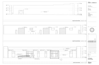 3/16" = 1'- 0"
A201
EXTERIOR
ELEVATIONS
1EAST ELEVATION 1
2SOUTH ELEVATION
SCALE: 1/8" = 1'- 0"
SCALE: 3/16" = 1'- 0"
Owner
Project Title
Key Plan
No. Issue Name Date
Date
Scale
Sheet Title
Sheet No.
mdk international
2420 n. ontario st.
burbank, ca 91504
2420 n. ontario st
burbank, california 91504
2420 n. ontario st.
june 13, 2016
PLAN CHECK SUBMITTAL 03.28.16
Seal
Architect
c + p design
11935 beatrice street
los angeles, california 90230
917.806.1942 tel
310.684.3883 fax
TC
A
TS
O
ER
E
TA
1
LCF
/1 O.N
A
3
I FO
RNI
71/
S
Y
A
N
L
ANT
I
E
C
IS
C-31357
ANI
CRDE A
NCHA
E
P
H
T
I
PLAN CHECK REVISION 05.12.16
PLAN CHECK SUBMITTAL 06.20.16
3SOUTH ELEVATION SCALE: 3/16" = 1'- 0"
1
1
 