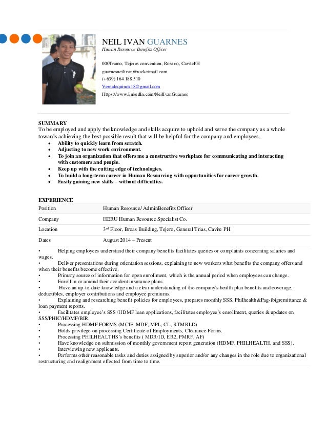 resume summary tips