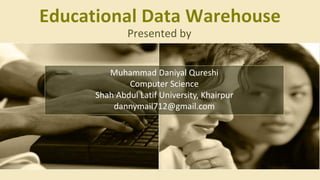 Muhammad Daniyal Qureshi
Computer Science
Shah Abdul Latif University, Khairpur
dannymail712@gmail.com
Presented by
 