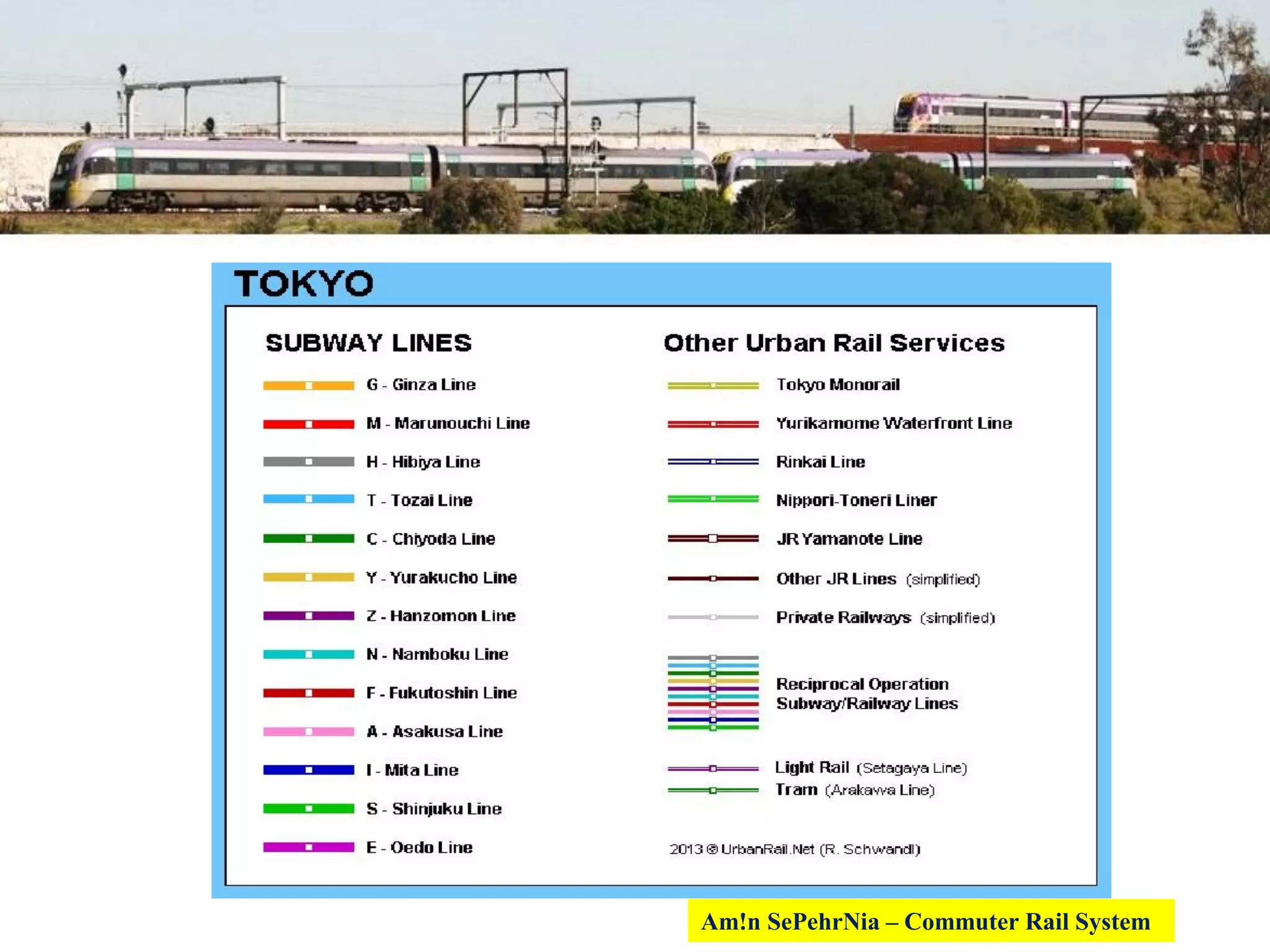 Am!n SePehrNia – Commuter Rail System
 