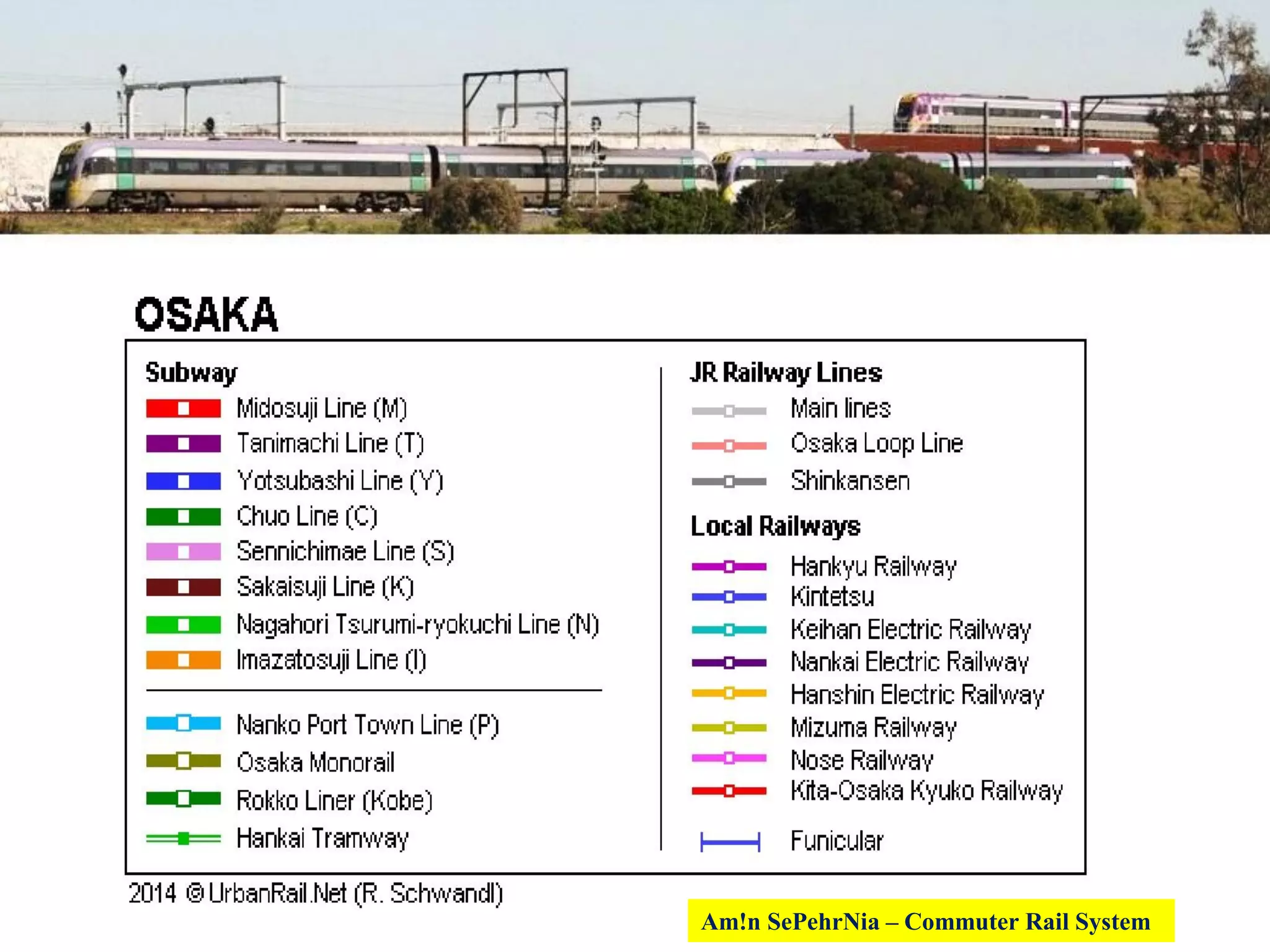 Am!n SePehrNia – Commuter Rail System
 