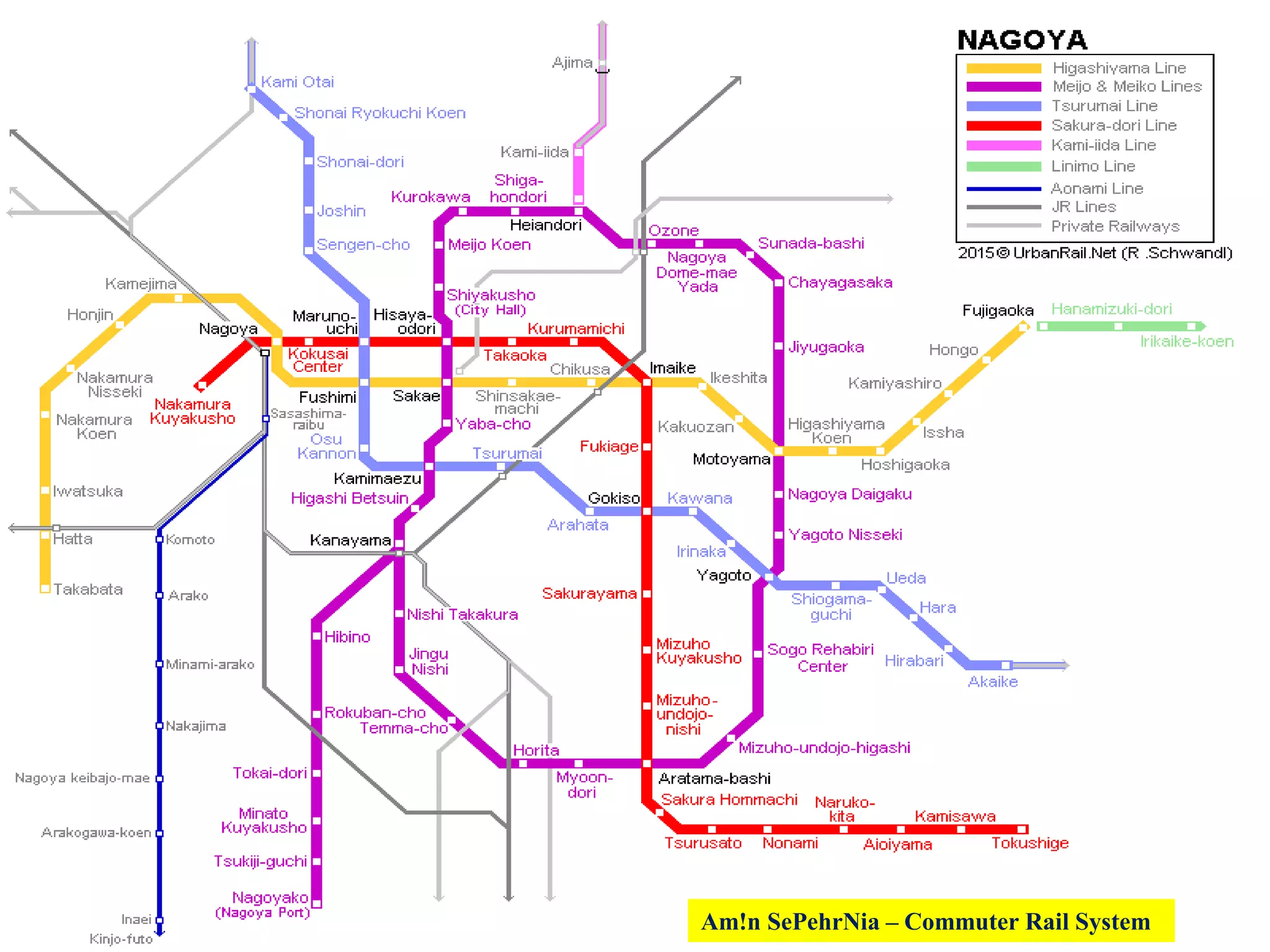 Am!n SePehrNia – Commuter Rail System
 