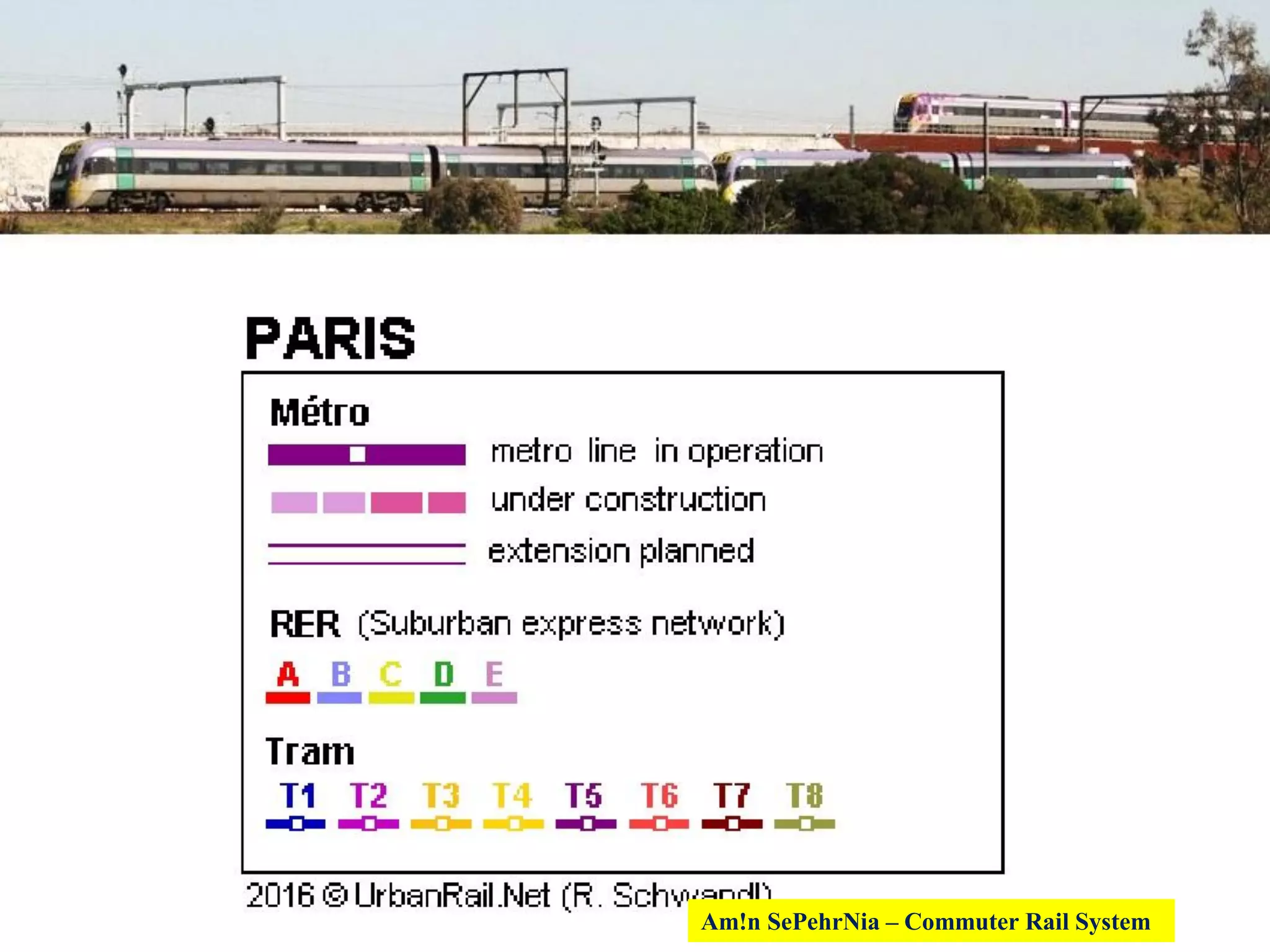Am!n SePehrNia – Commuter Rail System
 