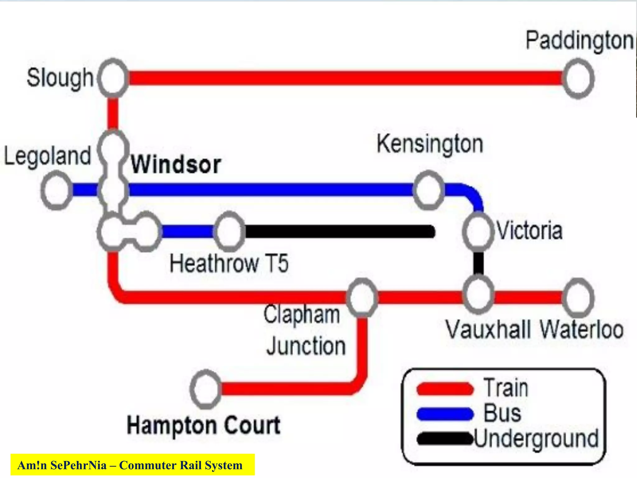 Am!n SePehrNia – Commuter Rail System
 