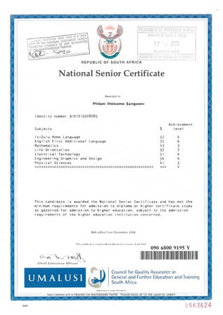 P.Sangweni_Certificates