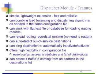 Kamailio - Load Balancing Load Balancers | PDF