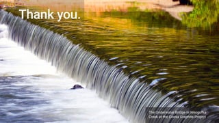 59
The Underwater Bridge in Weogufka
Creek at the Coosa Graphite Project
Thank you.
 