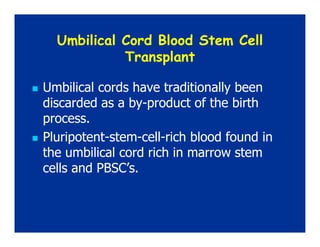 Hematopoietic stem cell transplantation in Pediatrics | PDF