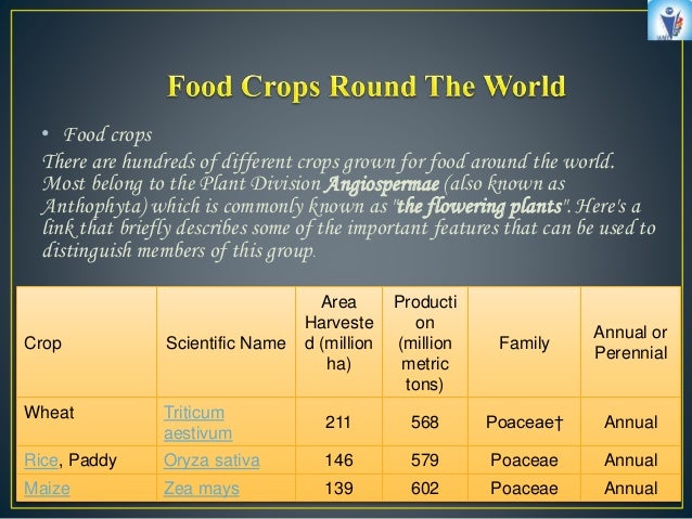 crops ppt crops ppt