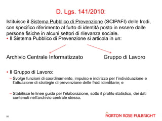 Scipafi presentazione furto identita | PPTX