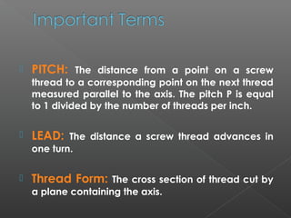 Screw Threads | PPT