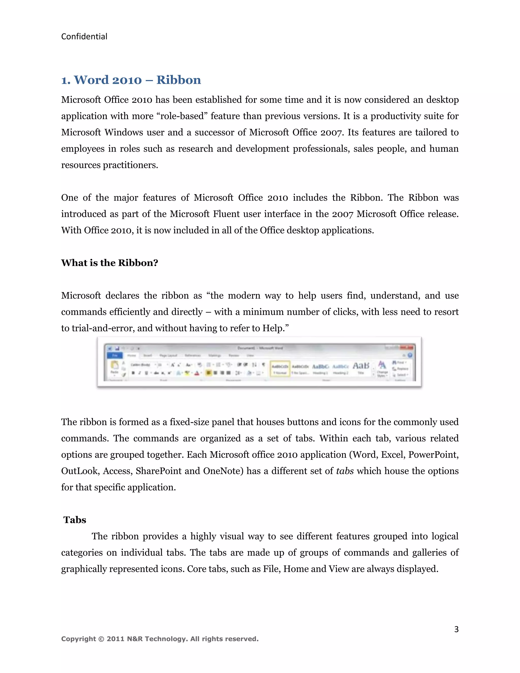 7 features in word 2010 you need to know | PDF