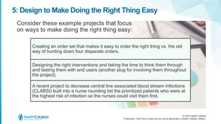 7 Features of Highly Effective Outcomes Improvement Projects