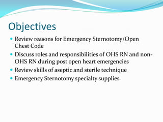 Emergency Sternotomy take 3 | PDF