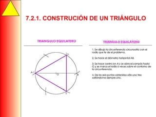 7.2.1. CONSTRUCIÓN DE UN TRIÁNGULO
 