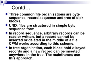 File Management in Operating Systems | PPT