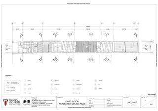 FIRST FLOOR
REFLECTED CEILING PLAN
02-03-2015
1 : 100
STARTING DATE
DATE
SCALE
DRAWN BY
CHECKED BY
MEASURED BY
DRAWING NO. SHEET NO.PROJECT TITLE
19-01-2015
KOH JING HAO & SANJEH KUMAR RAMAN
PENANG GROUP
ARC1215
METHODS OF DOCUMENTATION AND
MEASURED DRAWINGS
LIAN HUAT COMPANY, 140 LEBUH
CARNARVON, GEORGETOWN
PENANG
PENANG GROUP
DRAWING TITLE
LHCO. 007
7
40LIAN HUAT COMPANY
LEGENDS :
1 ROOM 1
2 ROOM 2
3 AIR WELL 1
4 ROOM 3
5 AIR WELL 2
6 CORRIDOR 3
7 ROOM 4
8 ROOM 5
9 ROOM 6
10 INACCESSIBLE
11 AIR WELL 3
12 KITCHEN
13 TERRACE
14 W.C
15 CHIMNEY
A1
1
1 SPACE NO.
TIMBER
DRAWING SHEET NO.
DRAWING NAME
MATERIAL
PRODUCED BY AN AUTODESK EDUCATIONAL PRODUCT
PRODUCEDBYANAUTODESKEDUCATIONALPRODUCT
PRODUCEDBYANAUTODESKEDUCATIONALPRODUCT
PRODUCEDBYANAUTODESKEDUCATIONALPRODUCT
 