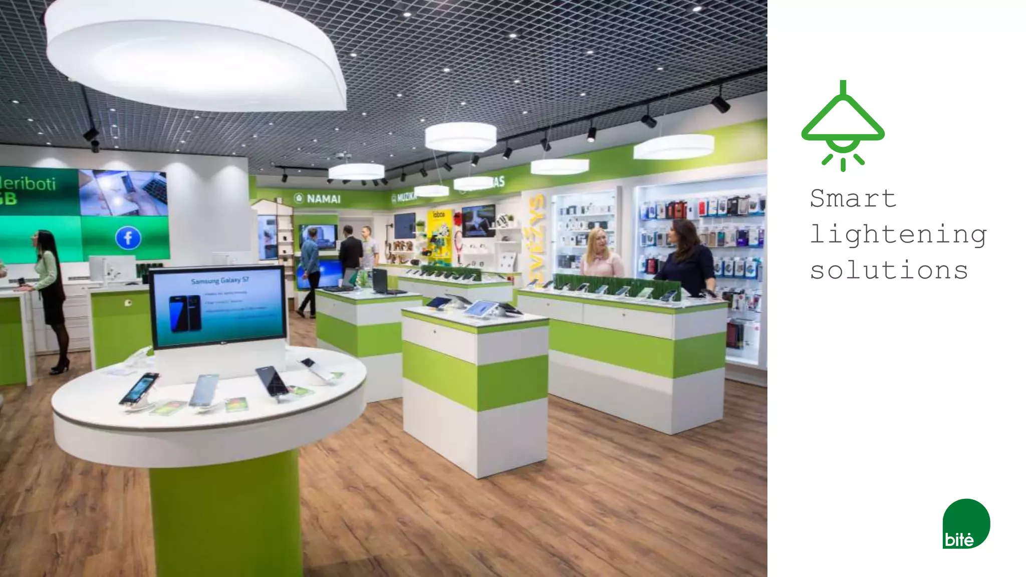 Smart
lightening
solutions