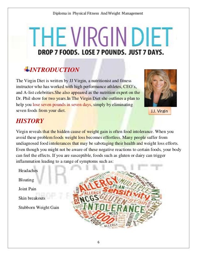 Virgin Diet Seven Foods Virgin Diet Seven Foods