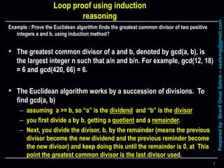 #7 formal methods – loop proof examples | PPTX