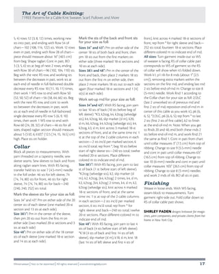 7 free cable knitting patterns | PDF