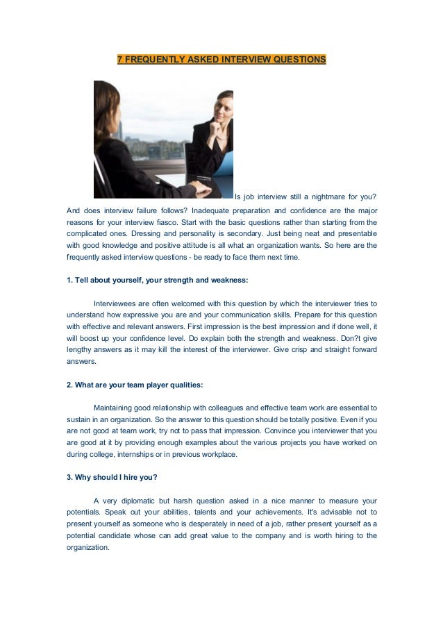 personality based interview questions