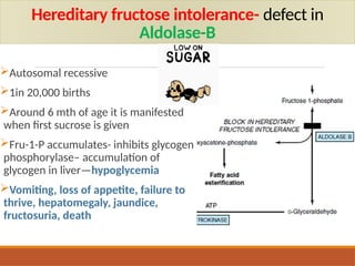 7 FRUCTOSE GALACTOSE & MINOR METABOLIC PATHWAYs | PPTX