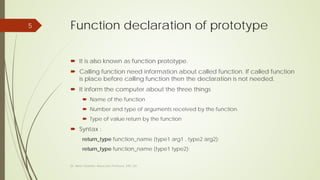 Functions and procedures c programming.pdf