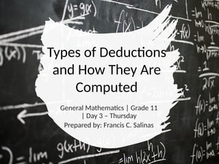 Deuction Math Topic 7 General Mathematics Types of Deductions.pptx