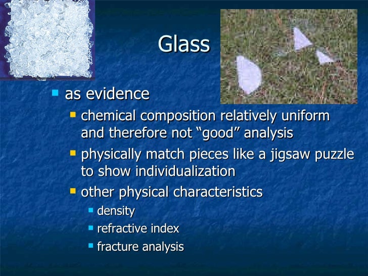 Glass Evidence
