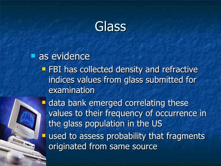 Glass Evidence